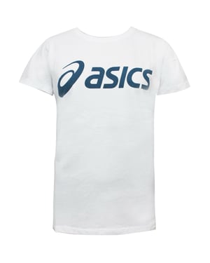 ASICS Logo Mens White T-Shirt