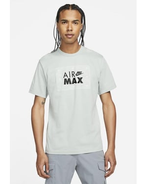 Nike Sportswear Retro Air Max T-Shirt in staubigem Salbei Grau