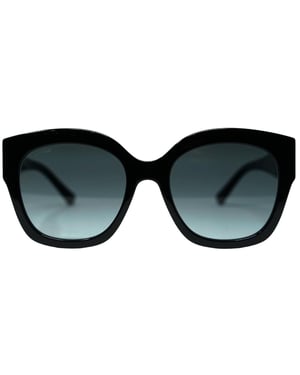 Jimmy Choo Leela/S 0807 90 Schwarze Sonnenbrille