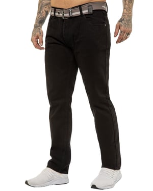 Enzo | Herren-Denimjeans mit geradem Bein