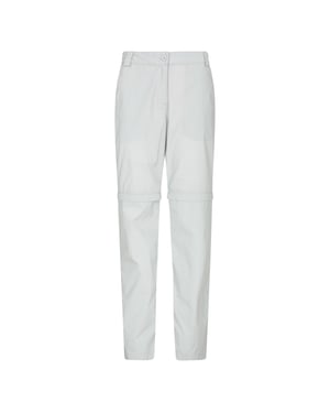 Mountain Warehouse Womens/Ladies Quest Zip-Off Wanderhose (Hellgrau)