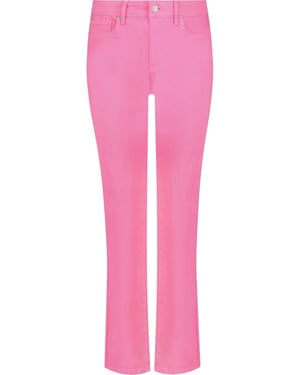 Marilyn Straight Jeans Pink Premium Denim | Rosa Pfingstrose