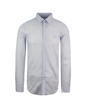 Lacoste Slim Fit Herren Hellblaues Hemd