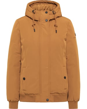 Dreimaster Wattierter Winterblouson Damen Kamel