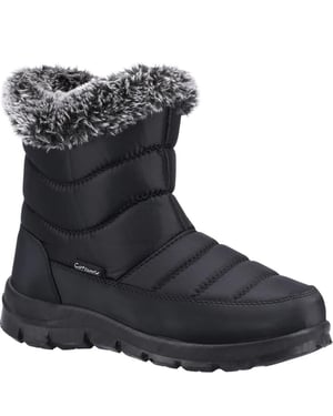 Cotswold Womens/Ladies Longleat Wellington Stiefel (Schwarz)