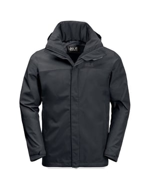 Jack Wolfskin Tech Lab 3L Mens Black Jacke