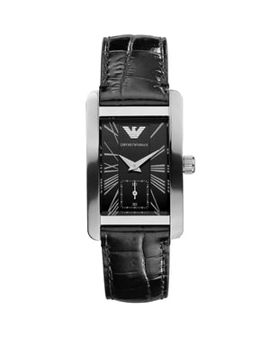 Emporio Armani AR0144 Schwarzes Zifferblatt Klassische Damenuhr