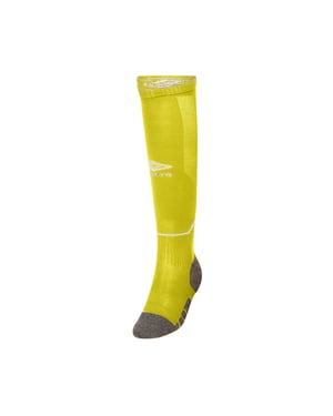 Umbro - "Diamond" Fußballsocken für Kinder (Kräftiges Gelb/Kohlen-Schwarz)