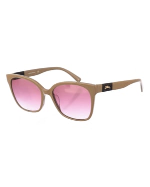 Damen-Sonnenbrille LO657S aus Acetat in Schmetterlingsform