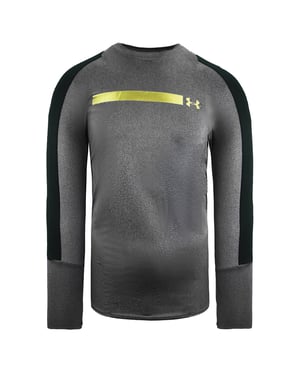Under Armour Heatgear ausgestattet oberste Langhülle -Grau -Herren -Top 1306386 001
