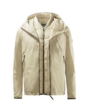 Jack Wolfskin 2in1 Packbare Herrencremejacke