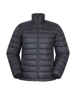 Mountain Warehouse - "Deaks" Steppjacke Wasserbeständig für Herren (Schwarz)