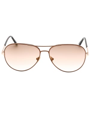 Tom Ford FT0823 Clark 48G Dunkelbraune Sonnenbrille