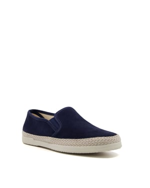 Dune Francisco Wildleder Herren Sneaker In Marineblau