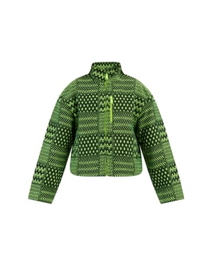 Mymo Blouson Mädchen Neon Grün Schwarz