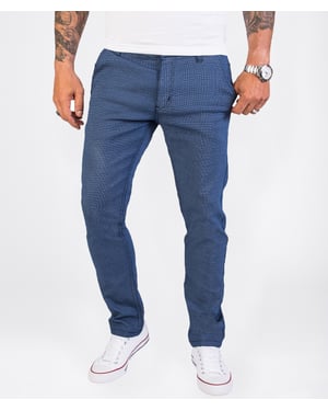 Rock Creek Stoffhose Blau