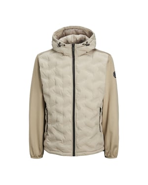 Heat Hybrid Jacket von Jack & Jones in der farbe Beige.