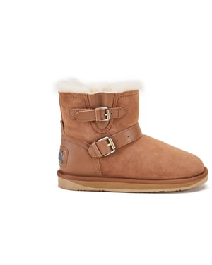 Australia Luxe Machina Xtra Kurze kastanienbraune Stiefel