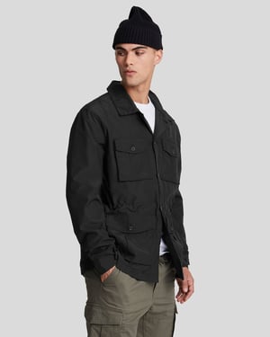 Herren-Feldjacke in Schwarz