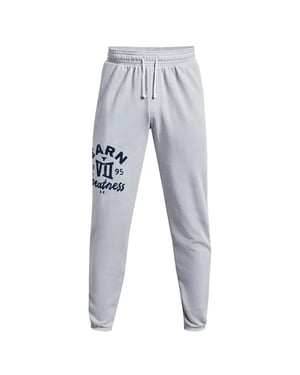Under Armour Project Rock Mens Grey Heavy Gewicht Terry Hosen