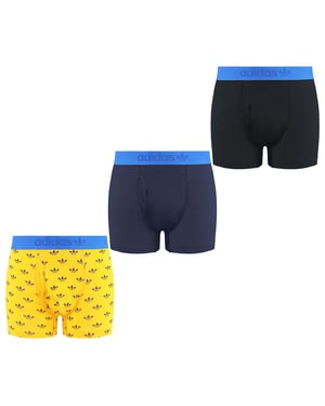 Adidas 3-Pack-Komfort Flex Herren Multikolor-Baumwollstämme