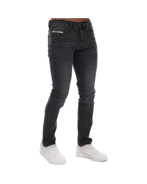 Herren Diesel D-LUSTER Slim Jeans in Grau