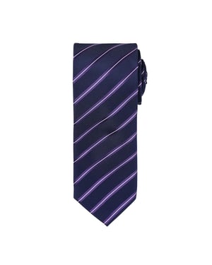 Premier - Krawatte für Herren (Marineblau/Violett)