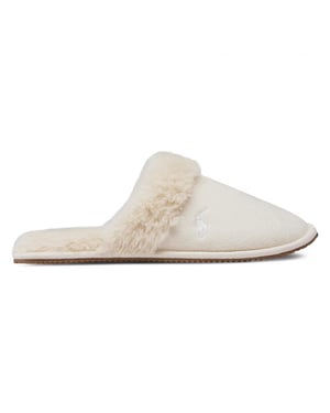 Ralph Lauren Summit Abruff II Beige Womens Flip-Flops