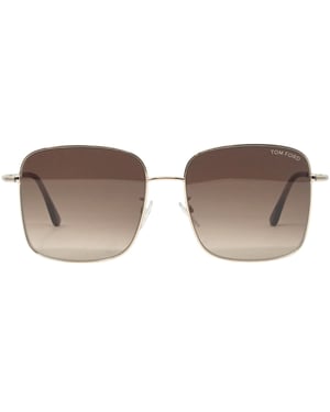 Tom Ford FT0894-K 28F Glänzende Roségold Sonnenbrille