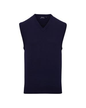 Premier - Pullover-Weste für Herren Ärmellos (Marineblau)