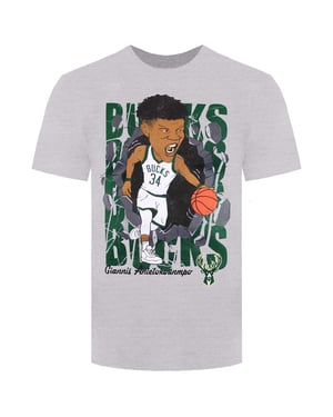 NBA Milwaukee Bucks 34 Giannis Antetokounmpo Hype Break Kinder-T-Shirt
