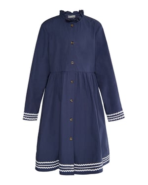 Dreimaster Kleid Mädchen (Kids) Marine