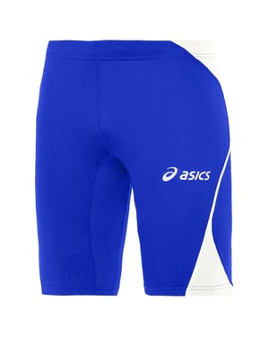Asics Sprinter Young Cyclist Kinder blaue Shorts