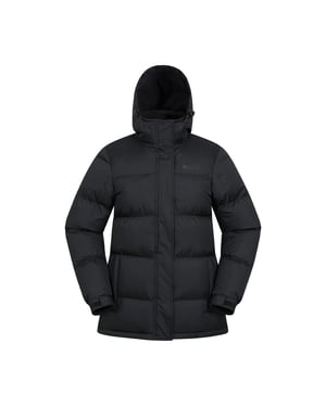 Mountain Warehouse Womens/Ladies Waterproof Padded Jacket (Schwarz)