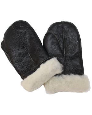 Unisex-Fäustlinge aus Schaffell