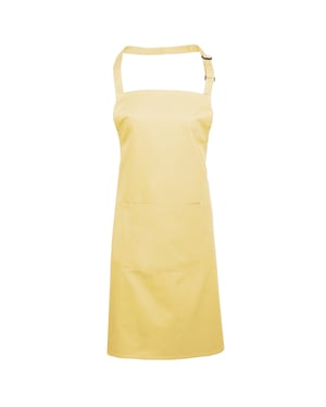 Premier Damen/Frauen Farben Bip Schürze mit Tasche (Zitrone)