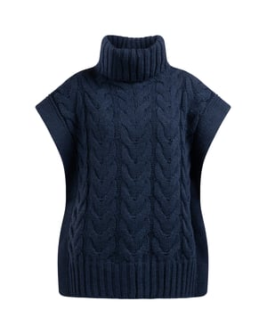 Dreimaster Strickweste Damen MARINE