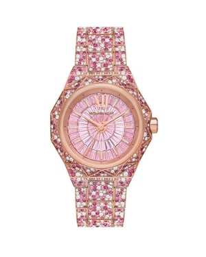 Michael Kors MK7343 Pave Rose Gold-Ton Damenuhr