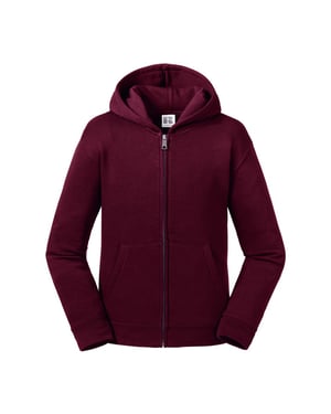 Russell Kinder/Kinder Authentic Zip Hooded Sweatshirt (Burgund)