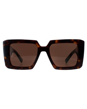 Prada Square Damen Schildpatt Dunkelbraun PR23YS