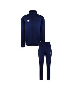New Balance Travel Kinder Trainingsanzug Marineblau/Schwarz