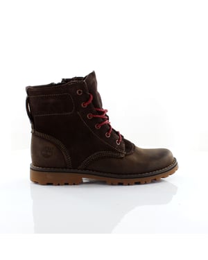 Timberland Asphalt Trail Dunkelbraun Leder Lace Up Juniors Stiefel 5797R