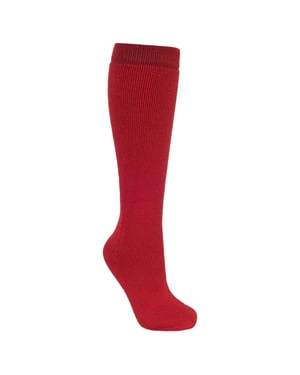 Trespass Unisex Ski-Socken mit Wollanteil (Rot)