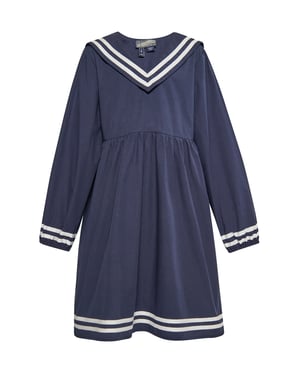 Dreimaster Kleid Mädchen (Kids) Marine
