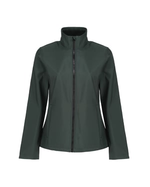 Regatta Womens/Ladies Ablaze Printable Softshell Jacket (Dark Spruce/Schwarz)
