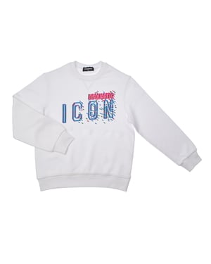 Relax Icon Rundhals Sweatshirt DQ2031D0-09BDQ Mädchen