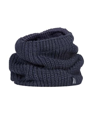 Heat Holders - Herren Fleece gefüttert Chunky Knit Thermal Neck Warmer