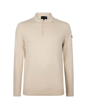 Herren-Pullover der Marke Presly & Sun. Der Pullover von Presly & Sun ist aus Bio-Baumwolle hergestellt und hat eine normale Passform. Die weiche Baumwolle sorgt für hohen Tragekomfort.  Marke: Presly & SunModellname: Brad Long Sleeve Knitted PoloKategorie: Herren PulloverMaterialien: BaumwolleFarbe: beige