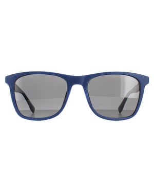 Lunettes de soleil Lacoste L860SP 424 Matte bleu gris polarisé
