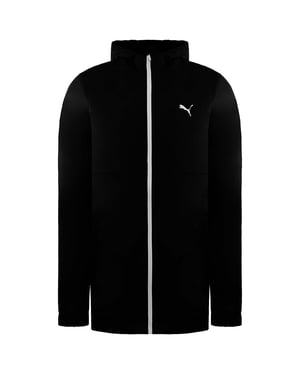 Puma Solid Herren-Windjacke, Schwarz